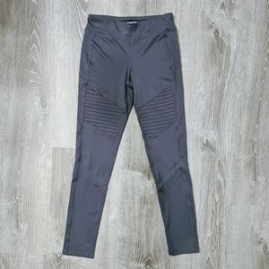 🤍 Grey Ribbed Active Leggings with Mesh Old Navy